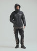 ThruDark Men's Black Insulated Hooded Jacket.